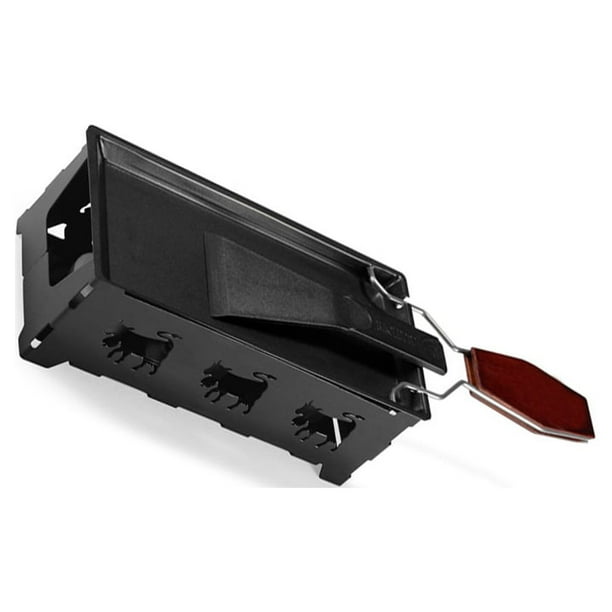 Juego de parrilla Billuyoard de acero inoxidable antiadherente mini portátil plegable color sólido
