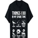 thumbnail image 3 of Cosas que hago en mi tiempo libre: Pesca, chicos, hombres, camiseta de pesca de lubina para adultos, hombres, mujeres, adolescentes, jóvenes, 3 of 6
