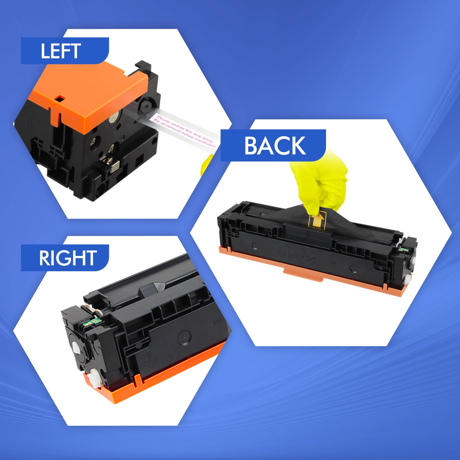 215A Toner Cartridges 1-Pack With Chip Compatible for HP 215A W2310A HP M182nw M182 M182n M183fw M183 M155nw M155a M155 Printer Ink Black