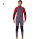 thumbnail image 3 of Traje de traje de trabajo completo Traje mojado para hombres y mujeres Actividades deportivas de agua de una pieza en agua fría para snorkeling Surfing Spearfishing Man / Red L Advancent OD017131-27, 3 of 7