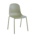 thumbnail image 2 of XDECO Stackable Dining Chair Set of 4, Minimalist Modern Water Resistant Chair for Indoor Outdoor, 300lbs Capacity, Easy Assembly,Sage Green, 2 of 7