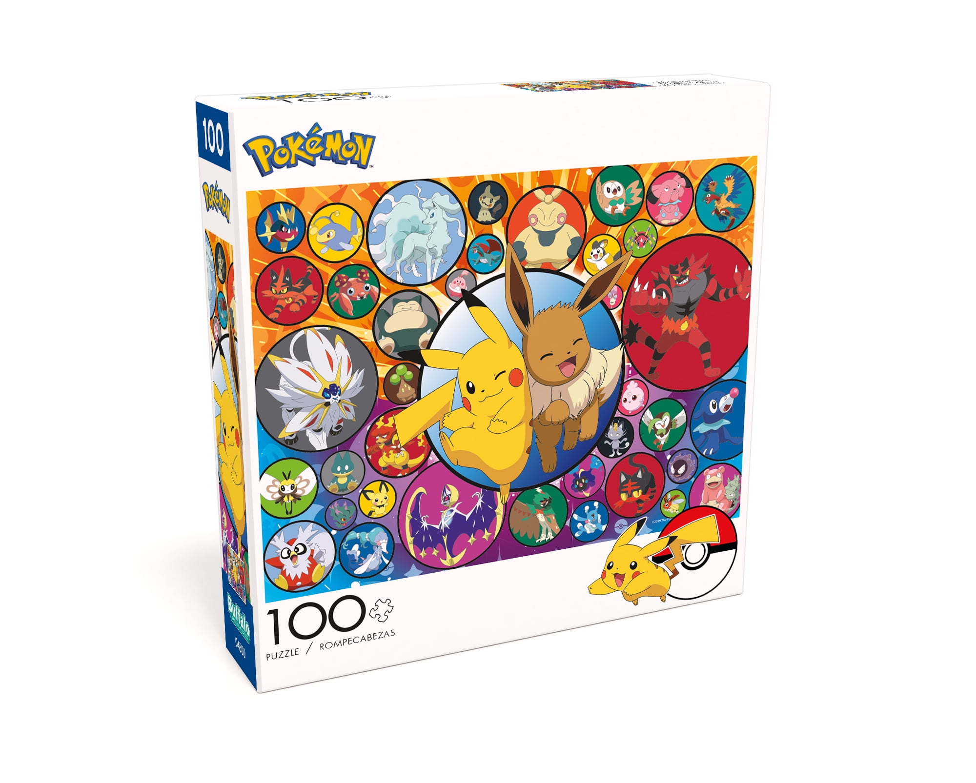 Pokémon: Poke Bubbles-alola - 100 Piece Puzzle