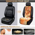 thumbnail image 5 of Eheartsgir Autumn Maple Leaf Print Car Front Seat Covers for Most Vehicles, Non Slip Scratchproof Car Seat Cover 2-Pack Polyester Front Car Seat Covers, 5 of 7
