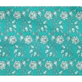 thumbnail image 4 of oneOone Cotton Flex Fabric Leaves & Floral Block Print Fabric By The Yard 40 Inch Wide, 4 of 4