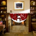 thumbnail image 3 of Bsvklp Abanico Navidad Banderines en Forma Abanico Navidad Al Aire Libre (Muñeco Nieve), 3 of 6