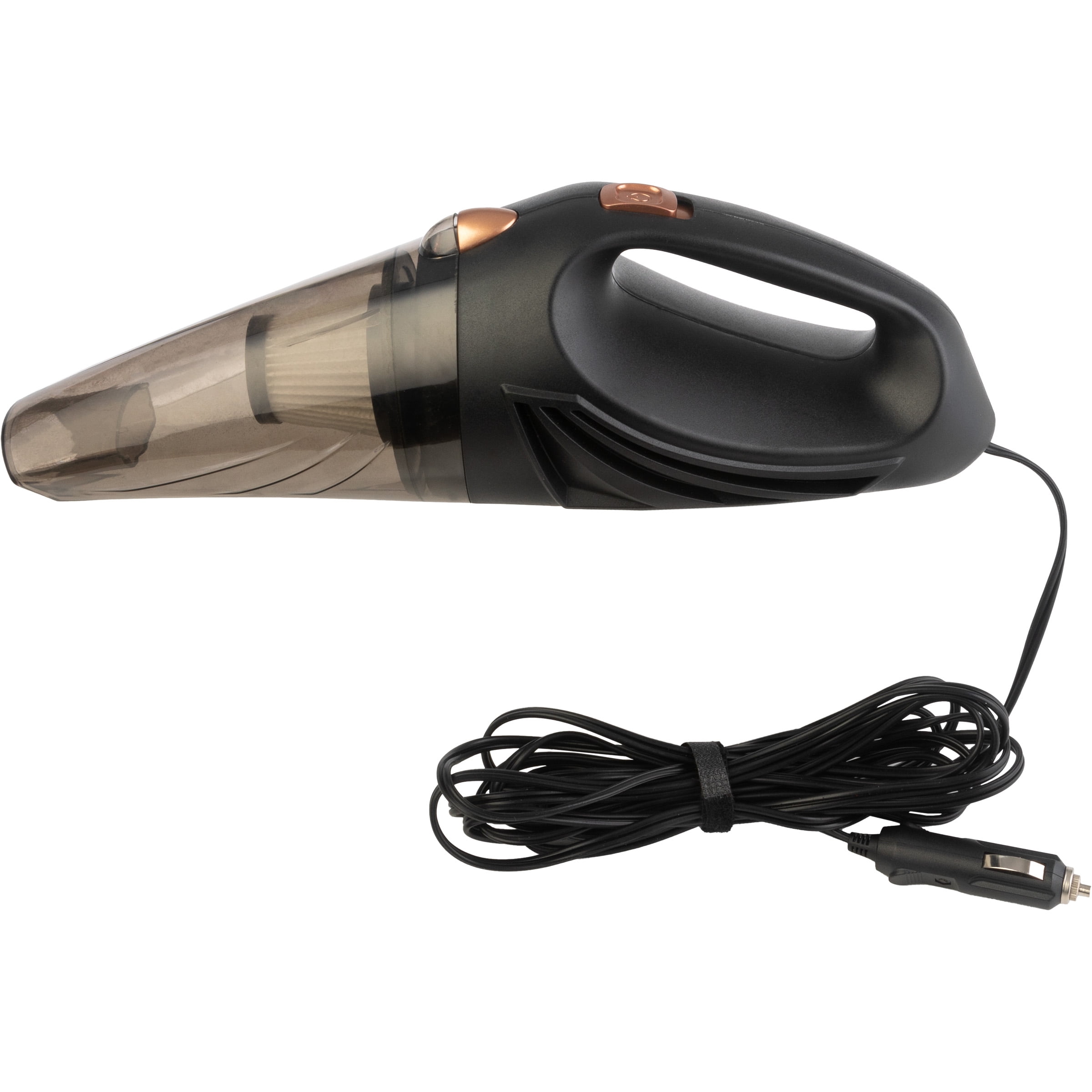 Stalwart 12V Car Vacuum with Detailing Attachments and 16ft AUX Cord