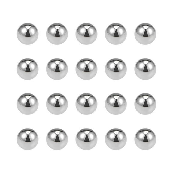 Uxcell Bearing Balls 3/8-inch Chrome Steel G25 Precision Ball 60-63 HRC 50 Pack