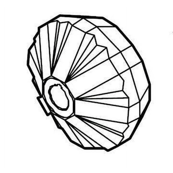 Pfister 940-240 Single Acrylic Shower Handle