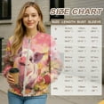 thumbnail image 7 of DISNIMO Pig Flower Printed Jackets for Women Zip Up Sweatshirts Long Sleeve Outwear Fall Winter Outfits, L, 7 of 7