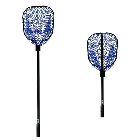 UPC: 0850023535740 | Tackle HD Telescopic Landing Net  36 to 57-Inch Long Fishing Net  Fish Net with 12-Inch Deep Rubber Mesh  Fishing Gear and Equipment for Saltwater  Freshwater  or Fly Fishing  Blue