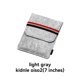 thumbnail image 5 of Estuche protector Estuches de almacenamiento a prueba de golpes Gadgets electrónicos digitales Mangas universales Hecho a mano Ligereza Viajes, Equipaje y Accesorios Varios Gris claro 7 pulgadas Sonducket AP016684-05, 5 of 6