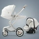 thumbnail image 2 of Baby Stroller 2in1/3 In 1,Luxury Baby Carriage with Car Seat,Eggshell Newborn Baby Stroller Leather Baby Carriage High Landscape ShopWise Round, 2 of 14