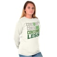 thumbnail image 3 of U Me Consume Less Waste Earth Day Long Sleeve TShirt Men Women Brisco Brands 2X, 3 of 6
