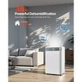 thumbnail image 2 of KFFKFF 35 Pints Dehumidifier for Home & Basement, Drain Hose for Commercial & Industrial Use, Smart Humidity Control, Low Noise for Large Rooms, Warehouses, 2 of 9