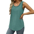 thumbnail image 4 of Sevevn Womens Loose Fit Casual Flowy Tank Tops Square Neck Trendy Sleeveless Summer Tops Clothes Outfits 2025, 4 of 9