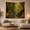 Festive Deer, variant on Floral Garden Verdant with Forest Around Cascading Waterfall, Mystical Fantasy for Space Lovers, Galaxy Room Decor, Mother'S Day Gift, Tapestry Wall Hanging for Bedroom and Dorm
