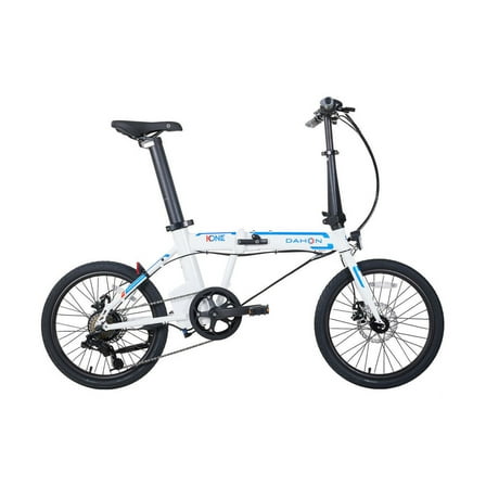 Dahon K-One E-Bike Hub Drive - Lightweight Folding E-Bike (White)