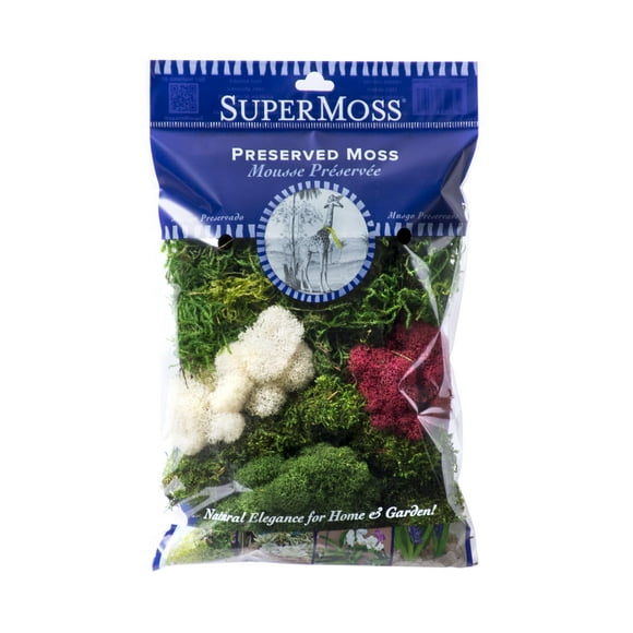 Mezcla decorativa de musgo SuperMoss 234 cc, aprox. 57 g