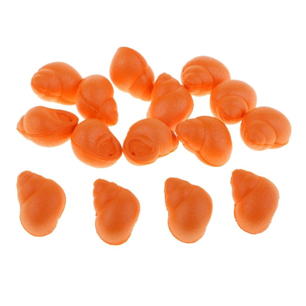 15 Piezas Boilies Cebos Carpñuelos EVA Flotante Cebos Con Caracol Suaves Y Livianas Cuelga Del naranja Macarena Boilies Carp Baits