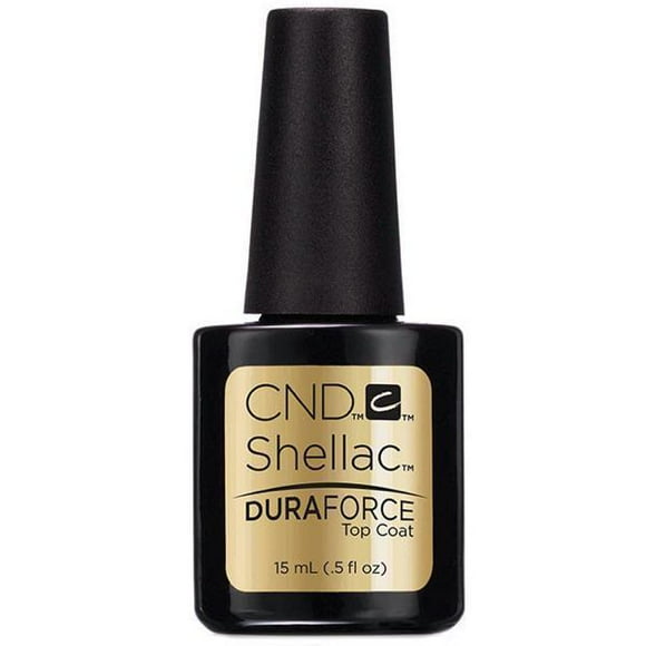 CND Creative Nail Design SHELLAC Gel Polish - DURAFORCE Top Coat .5oz/15mL