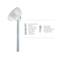 thumbnail image 1 of Ceiling Fan Slope Ceiling Kit for Slopes up to 45 Degrees in Titanium, 1 of 1