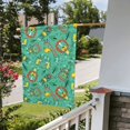 thumbnail image 4 of Zufioo Funny Animals in Jungle Print Double Sided Garden Flag, Outdoor Decorative Flag, Garden Yard Flag, Ideal Home Decoration-28"x40", 4 of 9