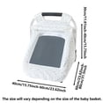 thumbnail image 2 of Baby Universal Blue Cover All Protective Cover Baby Stroller Windproof Mesh Proof Cover Window Type, 2 of 8