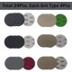 thumbnail image 2 of Paquete de 6 discos de 75 mm, grano 1000-5000, perfectos para lijar automóviles, metales y madera. Juego de papel de lija de grano alto compatible con lijadora orbital, 2 of 5