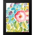 thumbnail image 2 of Minasian, Julia 12x14 Black Modern Framed Museum Art Print Titled - Flower Delight II, 2 of 5