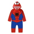 thumbnail image 2 of Disfraz con Capucha y Enterizo de Spider-Man para Niños Pequeños Marvel, 2 of 9