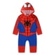 thumbnail image 2 of Disfraz con Capucha y Enterizo de Spider-Man para Niños Pequeños Marvel, 2 of 9