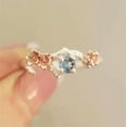 thumbnail image 6 of HOOUN Fashion 925 Silver Rings Jewelry Women Cubic Zirconia Wedding Ring Size 6-10-6-Rose Gold, 6 of 9