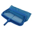 thumbnail image 2 of Swimming Pool Leaf Skimmer Net, Leaf Rake Cleaning Net Light Weight Blue Reinforced Frame  for Lake, 2 of 7