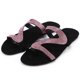 thumbnail image 5 of Sandalias planas de talla grande romanas de cristal sólido informal para mujer, zapatos Wmkox8yii ytu6567, 5 of 9
