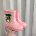 thumbnail image 5 of SUYIDA Frog Print Rain Boots for Kids Boys Girls Soft Sole Rubber Easy Pull On Boots for Preschool Elementary Outdoor Rain Boots, 5 of 5