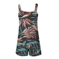 thumbnail image 5 of Drses Womens Summer Casual Loose Tank Romper Sleeveless Crewneck Jumpsuit Shorts Romper with Pockets, 5 of 5