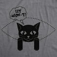 thumbnail image 4 of Womens Let MeowT Maternity T Shirt Funny Cat Lady Pet Lover Pregnancy Tee, 4 of 7