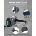 thumbnail image 3 of VEVOR Emergency Weather Radio, 4000mAh Battery, FM/AM/WB/NOAA Alert Solar Hand Crank Emergency Radio, with USB Charging Cable, SOS Alarm and Flashlight, 3 of 9
