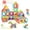 30pcsmagneticblocksx4, variant on QJUHUNG Magnetic Tiles 160 Pcs Magnet Building Blocks Set Creative Stacking Toys for Kids 3D DIY Construction Kit Preschool Child Gifts for Girls Boys 3 4 5 6 7 Years