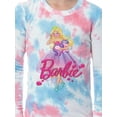 thumbnail image 3 of Barbie Girls' Princess Doll Unicorn Unisex Child 2 Piece Sleep Pajama Set, 3 of 6