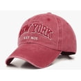 thumbnail image 1 of Gorras Xtellar De Moda Gorra De Béisbol Vintage Para Hombre Mujer Color Rojo, 1 of 1