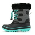 thumbnail image 3 of Nova Mountain Boys Girls Little Kids Winter Snow Boots NF-NFWB111-Grey-3, 3 of 6