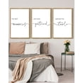 thumbnail image 5 of SHENIFY Memories Around the Table Farmhouse Wall Decor 16x24in3pcs Natural Framed Kitchen Wall Decor for Dining Room Wall Art Hanging Decoration, 5 of 5
