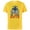 Yellow, variant on Star Wars R2-D2 Artoo-Deetoo Droid U-R-2 CUTE - Short Sleeve Cotton T-Shirt for Adults - Customized-Black
