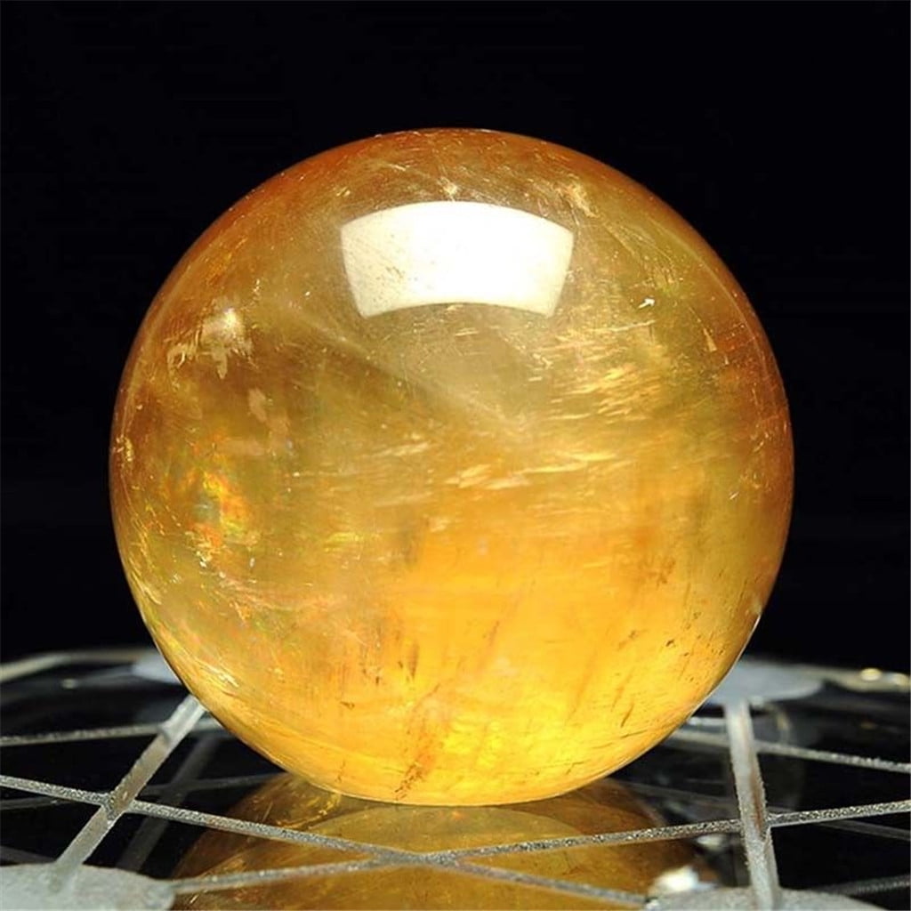 Rare Natural Rainbow Clear Quartz Crystal Sphere Ball Healing Gemstone 15-20MM 
