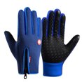thumbnail image 1 of Guantes de pantalla táctil de invierno para mujer, para montar a caballo, deportes al aire libre, antideslizantes, cálidos, para esquí, escalada, con cremallera, para hombre y motocicleta, 1 of 5