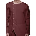thumbnail image 5 of Atasi Solid Button Down Designer Kurta For Boys Casual Long Sleeve Kurta, 5 of 6
