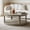 Light Brown, variant on YWEN 40" Round Coffee Table with Wheels, Circle 2 Tier Solid Wood Center Coffee Table, Mid Century Retro Farmhouse Rounded End Table for Living Room Apartment, ø40 x 17.52" H