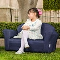thumbnail image 2 of Keet Roundy Canapé pour Enfants en Denim, Bleu, 2 of 5