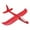 Red, variant on DIY Foam Toys, Flying Toy Educational Toy Foam Luminous Gliding Helicopter Hand Throwing Planes, for Boys Girls Children Kids Blue